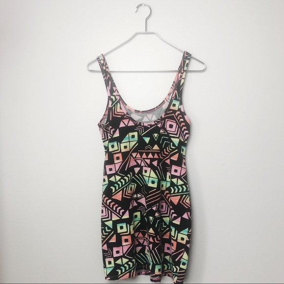 ⚡️3 for $15⚡️Retro PINK mini dress - Picture 5 of 5